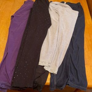 Bundle of 5 leggings